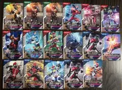 仮面ライダー ガンバレジェンズ トレカ 17枚