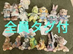 ダフフレ◇ ぬいぐるみチャーム全7点セット『ビューティフル・ブルー