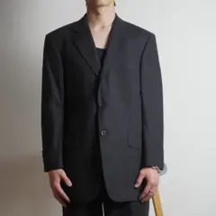 BURBERRY LONDON シングルテーラードジャケット 黒/RW296