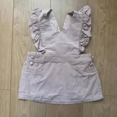 petit main プティマイン サロペットスカート　80cm