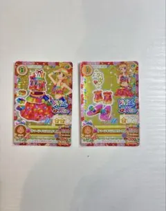 アイカツカード サマーデイミラクルコーデ 夏樹みくる ドレス サンダル WM