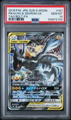 【ARS10】ピカチュウ＆ゼクロム SA 2025年最新】ピカチュウ&ゼクロム sa psa10の人気アイテム