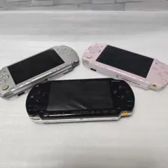 す*）様 SONY PSP 本体 シルバー ピンク ブラック [ジャンク]