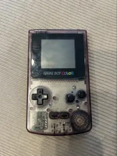 ゲームボーイカラー クリアパープル
