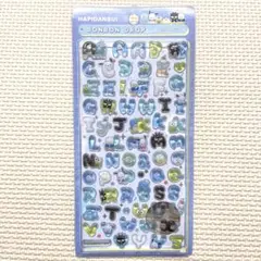ボンボンドロップシール　文字　もじ　Moji　ボンドロ　はぴだんぶい　サンリオ