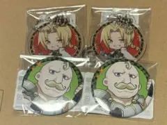 鋼の錬金術師 まるくじ チェスStyle エドアクキー&ルイ缶バッジ