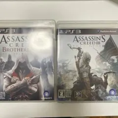 アサシンクリードブラザーフッド&アサシンクリード3