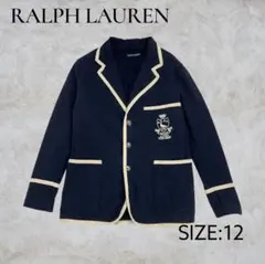 Ralph Lauren スクールジャケット サイズ12 M相当 ネイビー