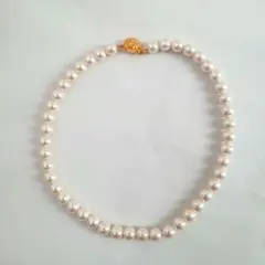 【ハンドメイド】上品パールネックレス 普段使い・推し活・韓国ガーリー 箱なし