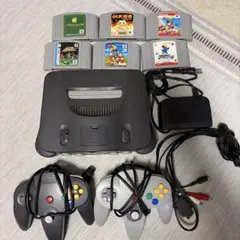 し*う様 NINTENDO64 本体とゲームソフト6本セット