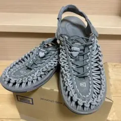 KEEN ユニーク　UNEEK 28cm スポーツサンダル グレー