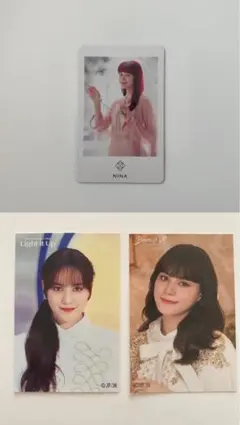 NiziU ニナ　フォトカード　ステッカー