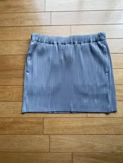 新品未使用　テニスウェア プレイプリーツスカート　グレー　Ｌサイズ