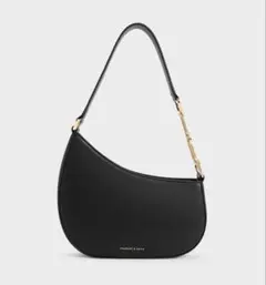 CHARLES & KEITH アガサ チェーンストラップショルダーバッグ