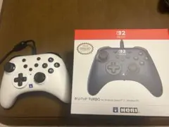 Switch2/PC用 ホリパッドTURBO ホワイト HORI