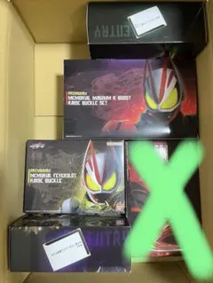 PREMIUM DX メモリアルレイズバックル　3点セット　特典付き　ギーツ