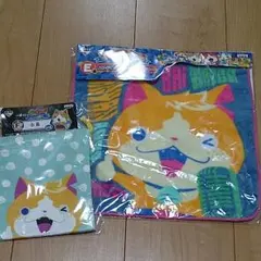 妖怪ウォッチ一番くじハンドタオル  巾着セット