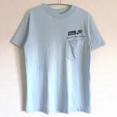 【超希少】ナイキ　胸ポケ半袖Tシャツ　80sビンテージ　USA製　企業物　M