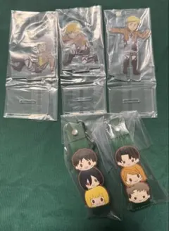 進撃の巨人 一番くじ H賞 アクリルスタンド i賞 ぽこっとチャーム