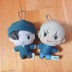 名探偵コナン 赤井秀一 安室透 降谷零　ぬいぐるみ　キーチェーンマスコット