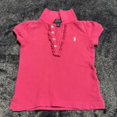 POLO RALPH LAUREN ピンク ポロシャツ 2T