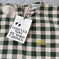 BOBO CHOSES チェック柄長袖シャツ M