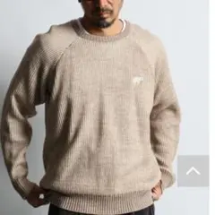 定価17600円ダファーミドルゲージ編みニットＬ