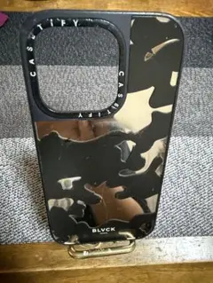 CACETIFY iphone14pro シルバー　迷彩