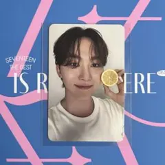 SEVENTEEN スングァン 17 is right here トレカ