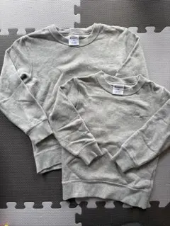 Champion グレー トレーナー 120cm 100cm 2枚セット