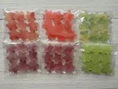 星型デコレーションパーツ カラフル カボション