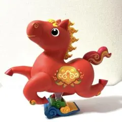 吉祥馬　春節　午の置物
