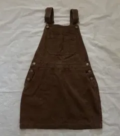 WEGO コーデュロイ ジャンパースカート