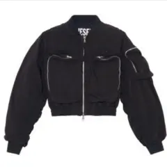 DIESEL ブルゾン ジャケット ブラック XS
