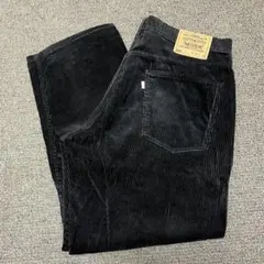 36x30 Levi's 565 ブラック コーデュロイ USA製