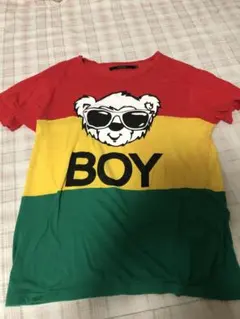 JOYRICH Tシャツ ラスタカラー ベアプリント 中古品のサムネイル