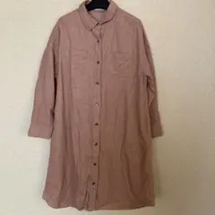 GU コーデュロイ　150長袖　シャツ？ワンピース？古着
