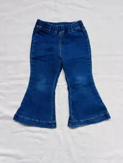 pipplotta ピピロッタ　デニムフレアパンツ90