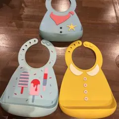 make my day お食事エプロン 3枚セット