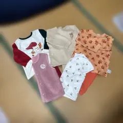 動物柄パジャマセット ベスト　110センチ