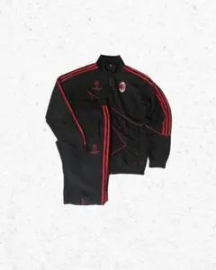 09-10 古着 adidas AC Milan CL ナイロンセットアップ
