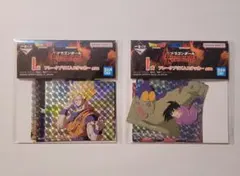 ドラゴンボール一番くじ　I賞フレークプリズムステッカー　2種セット