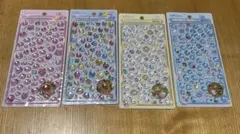 正規品 ボンボンドロップシールミニ しずくちゃん 4枚セット