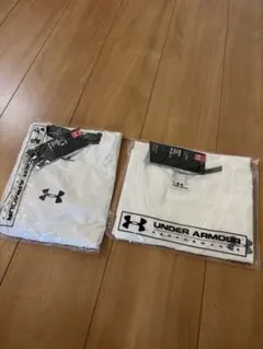 UNDER ARMOUR アンダーシャツ ホワイト 2枚セット