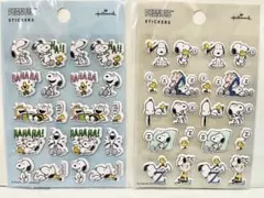 PEANUTS スヌーピー ぷっくりシール　2点セット