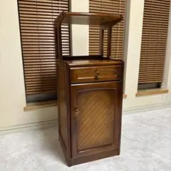 オールド カリモク Karimoku 電話台 チェスト 飾り台 Vintage - メルカリ