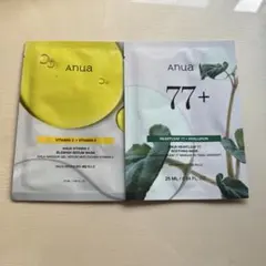 Anua ビタミンC & ハートリーフ77 シートマスク 25mL