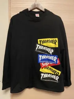 Supreme/Thrasher Multi Logo L/S Tee