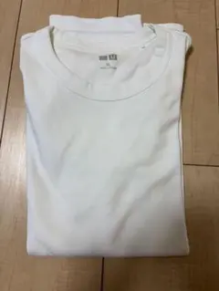 UNIQLO U クルーネックT 半袖 ホワイト XL