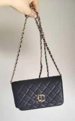 【未使用】CHANEL シャネル　ノベルティ　お財布ポーチ　バッグ　ウォレット